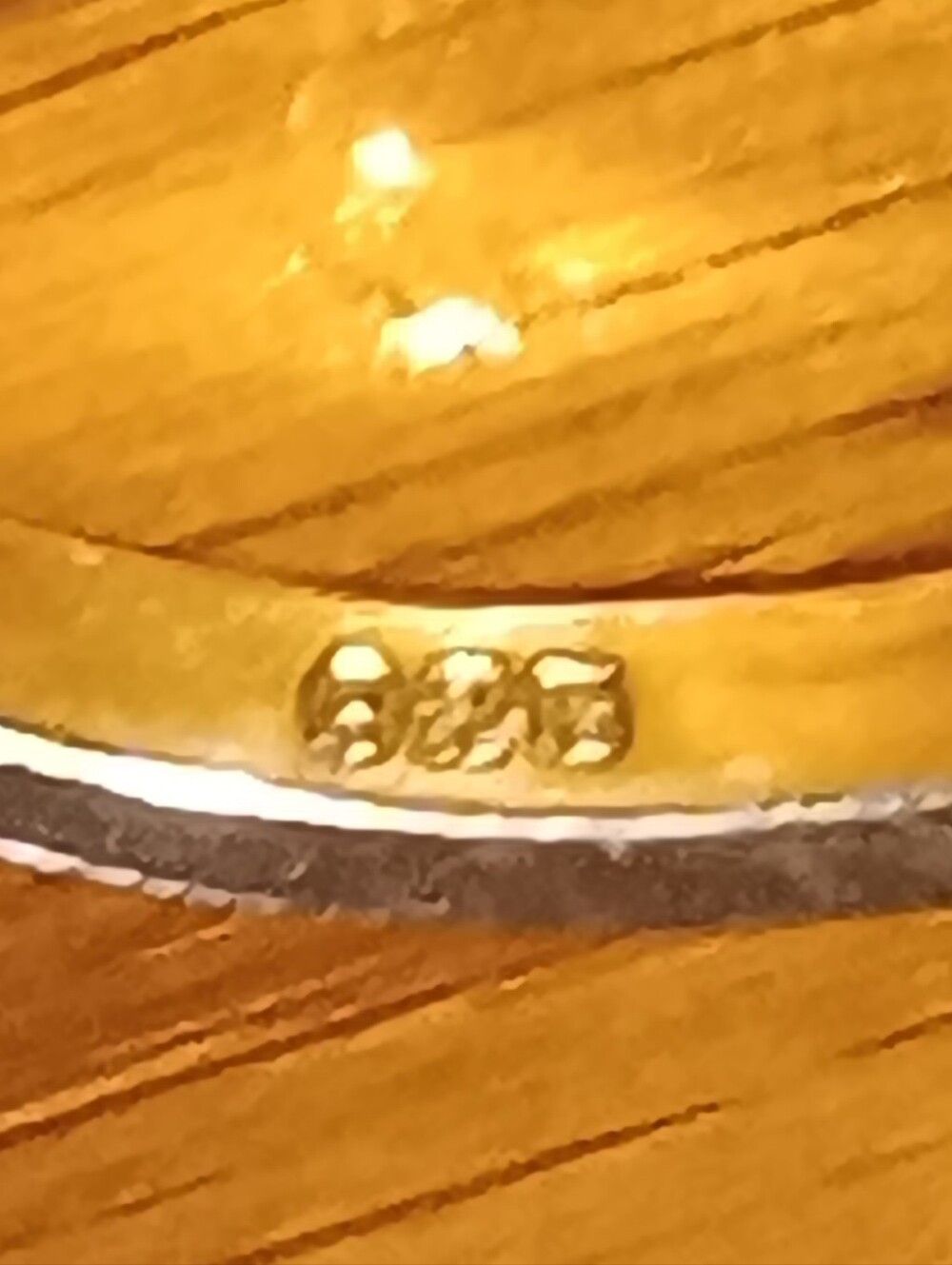 Vintage 925 & 4.2ct. Real Aquamarine Ring - Picture 16 of 16